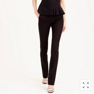 J.Crew Campbell Trouser in Bi-Stretch Cotton - 000
